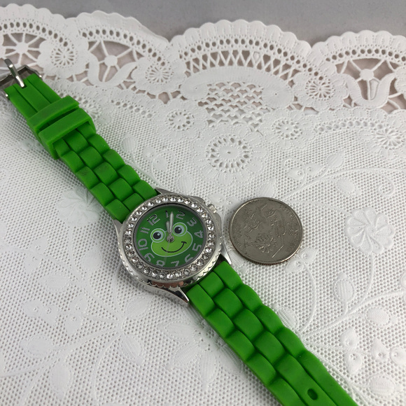 Frogs can Like Diamonds Silicone Band & Crystals - Picture 3 of 3